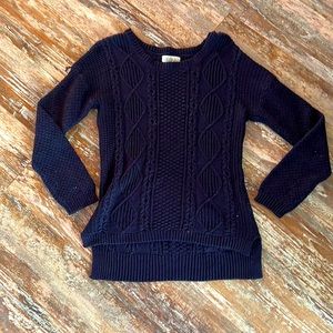 PINK ROSE navy blue sweater for women (juniors) size L